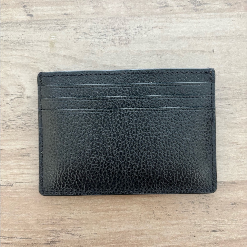 Kate Spade Black Textured Card Holder - Picture 5 of 6